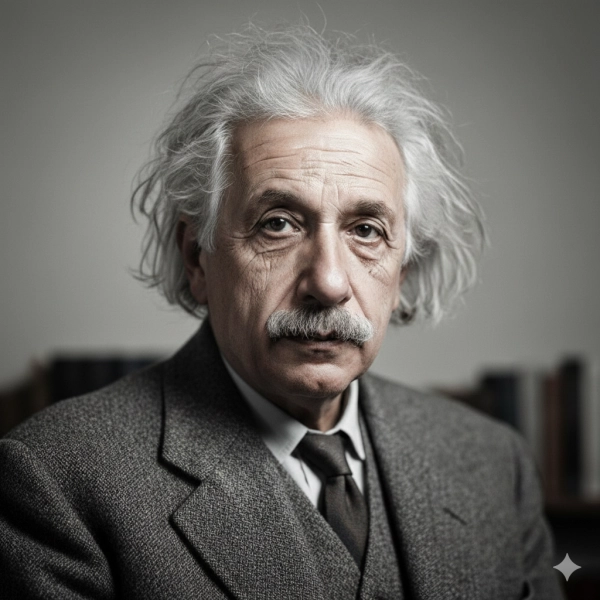 Albert Einstein, the legendary physicist often rumored to have an IQ of 160 despite no official test record
