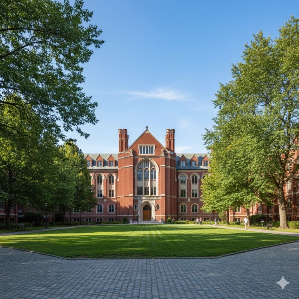 Harvard Law School, where Barack Obama graduated magna cum laude and served as president of the Harvard Law Review
