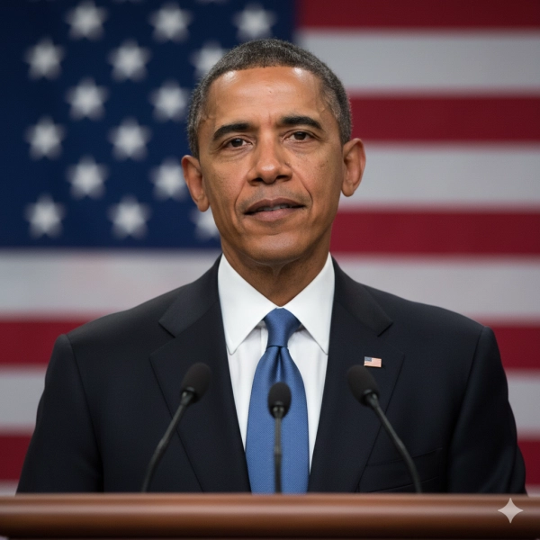 Barack Obama, 44th President of the United States, widely regarded for his intelligence and leadership skills