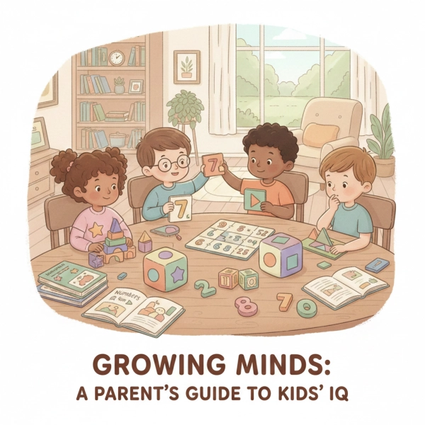 Understanding IQ scores in children and how cognitive development differs by age