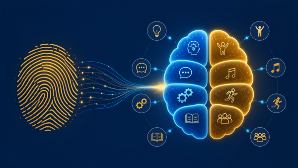 DMIT Test uses fingerprint patterns to measure multiple intelligences, learning style and brain hemisphere dominance