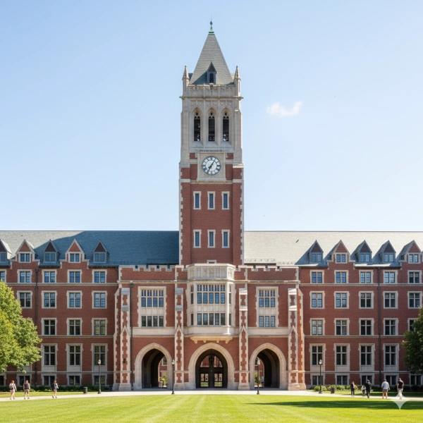 The Wharton School at the University of Pennsylvania, where Donald Trump earned his economics degree