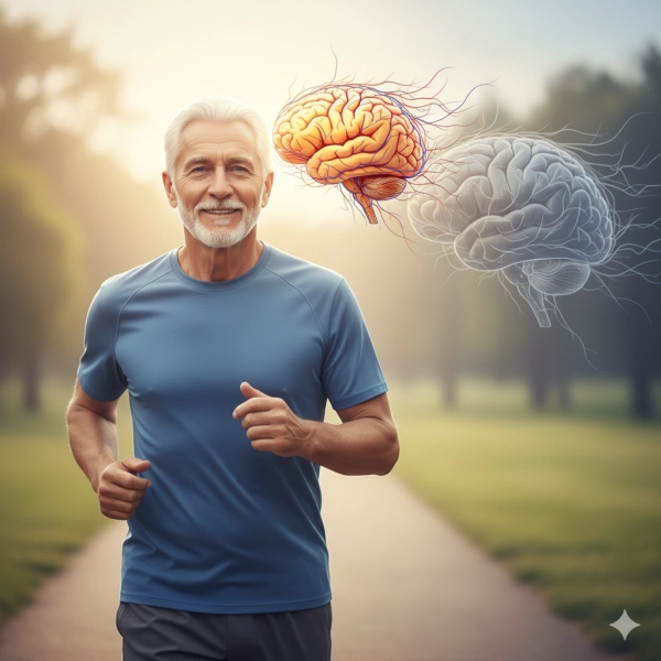 Regular exercise protecting the brain from aging, cognitive decline, and dementia