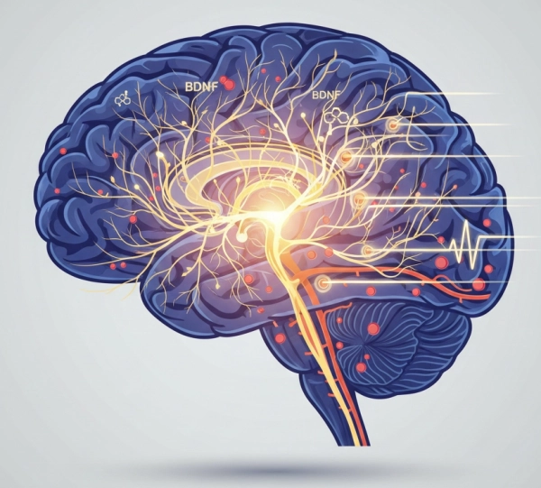 Exercise increasing neuroplasticity by stimulating BDNF and new neural connections in the brain