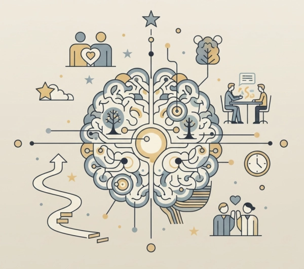 High intelligence combined with emotional intelligence, discipline, and collaboration for long-term success