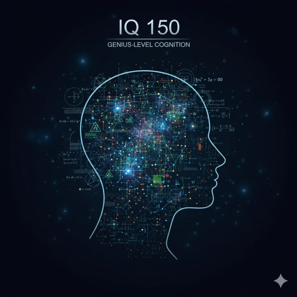 IQ 150 represents an exceptionally high level of intelligence and abstract reasoning