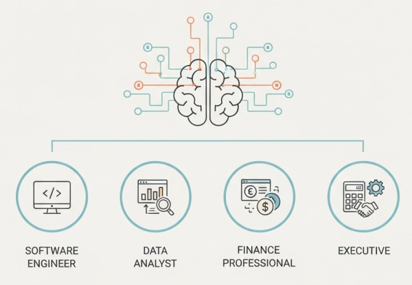 Industries such as technology, finance, and leadership roles using IQ tests in hiring