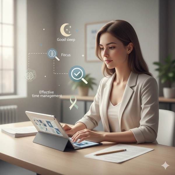 Improving sleep, focus, time management, and anxiety control can improve IQ test performance short-term