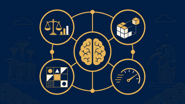 Singapore IQ Test measures analytical reasoning, visual spatial skills, pattern recognition and processing speed