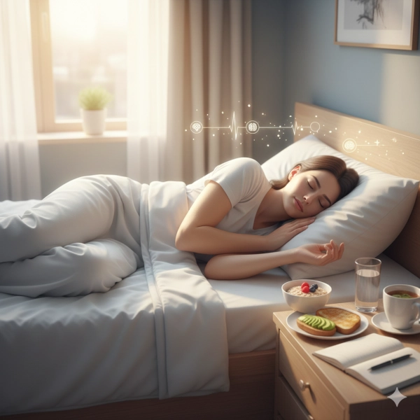 Getting adequate sleep and proper nutrition before an IQ test improves focus, memory, and reasoning performance