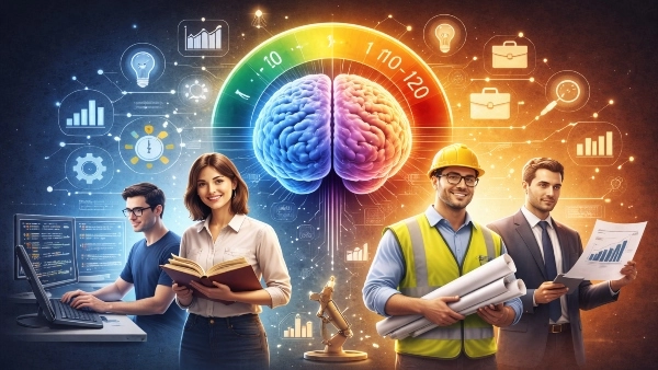 careers for IQ 110–120