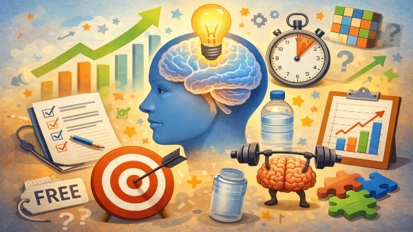 improve IQ test score short-term