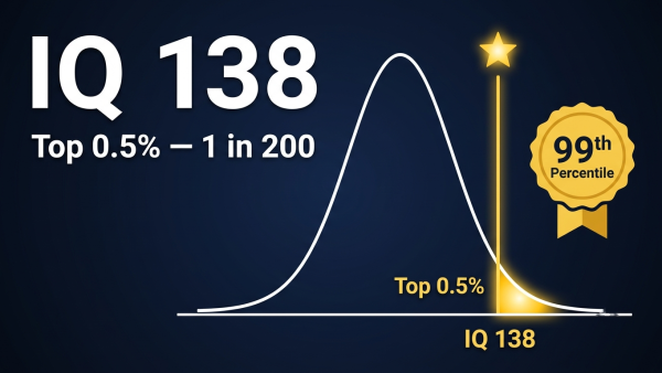 IQ 138, IQ score 138, IQ of 138, IQ 138 meaning, IQ 138 percentile, IQ 138 gifted, IQ 138 careers, IQ 138 Mensa