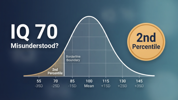 IQ 70, IQ score 70, IQ of 70, IQ 70 meaning, IQ 70 percentile, IQ 70 intellectual disability, IQ 70 borderline, what does IQ 70 mean