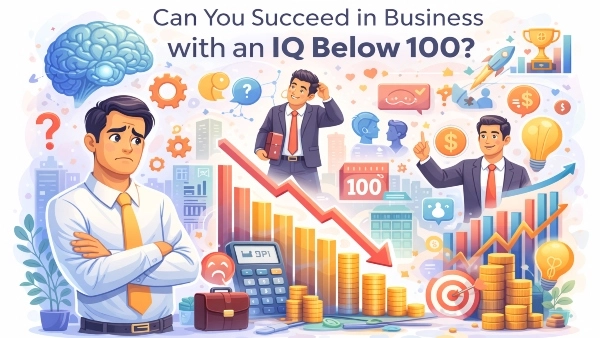 success in business with low IQ