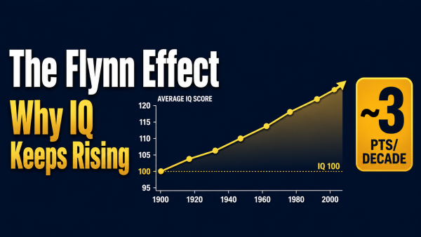 Flynn Effect, what is the Flynn Effect, IQ scores rising over time, average IQ increasing, reverse Flynn Effect, Flynn Effect causes, IQ test renorming