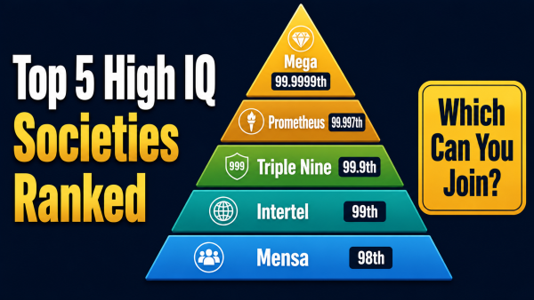 top high IQ societies, high IQ society list, Mensa Intertel Triple Nine Prometheus, high IQ society requirements, how to join high IQ society