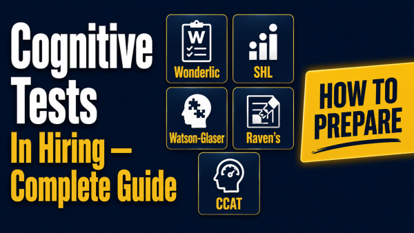 types of IQ tests employment, cognitive ability tests hiring, Wonderlic test, Watson-Glaser, CCAT, SHL test, Raven's Matrices employment, aptitude test types
